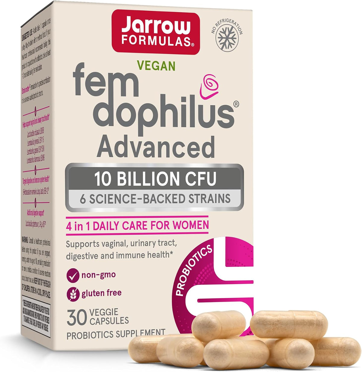 Women's vaginal and digestive probiotic 10 billion CFU