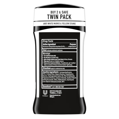 Degree MotionSense antiperspirant deodorant packaging