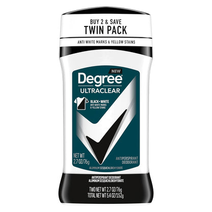 Degree Black+White sweat and odor protection for men
