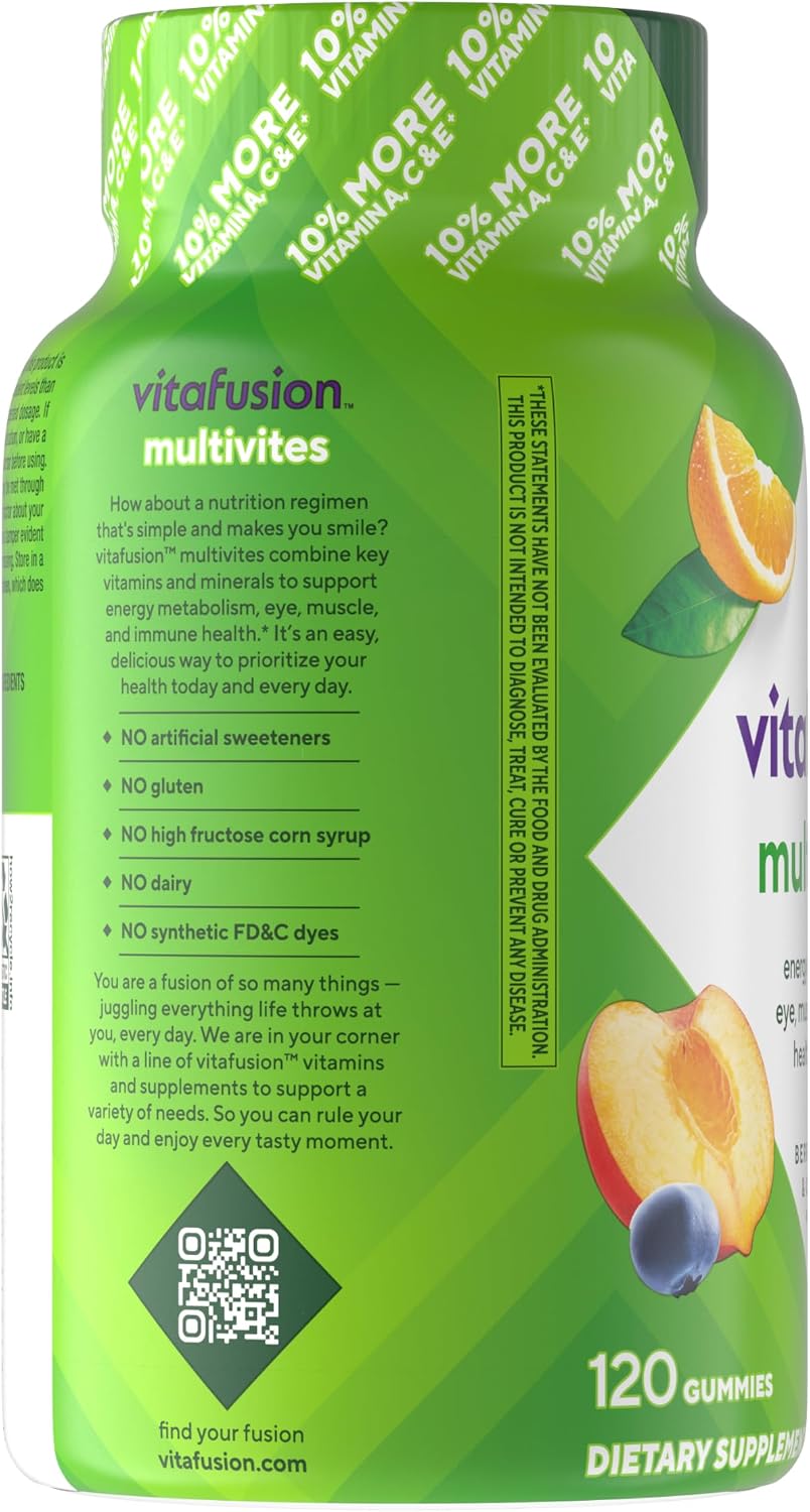 Vitafusion gummies for daily wellness support