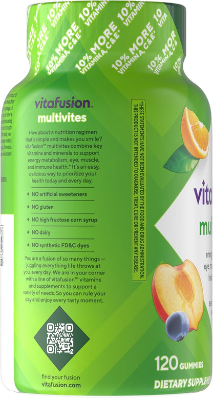 Vitafusion gummies for daily wellness support