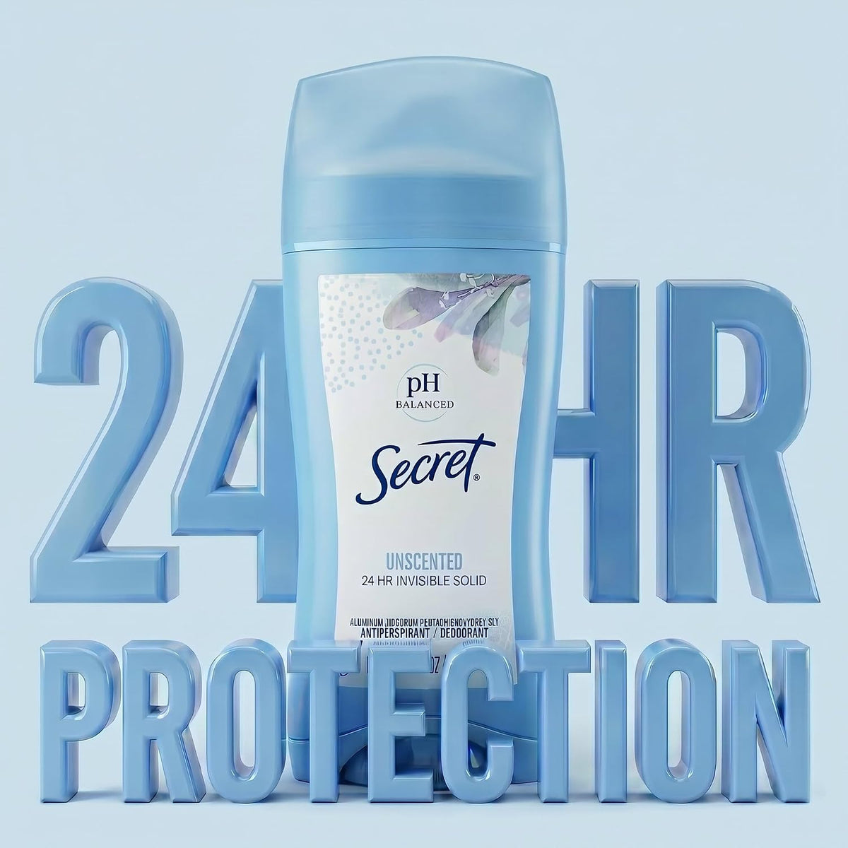 Secret 24 hour sweat and odor protection deodorant