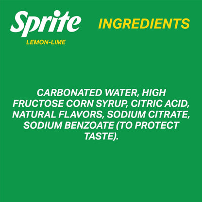 Sprite caffeine-free lemon-lime soft drink cans