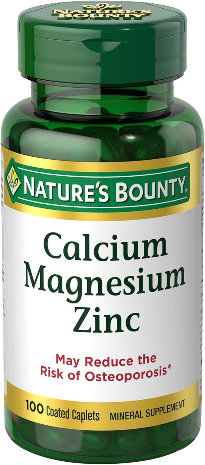 Nature's Bounty mineral supplement 100 count front label