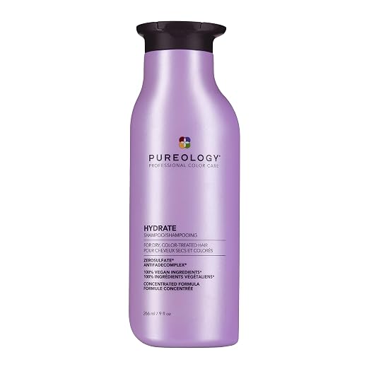 Pureology Hydrate Shampoo bottle for dry hair