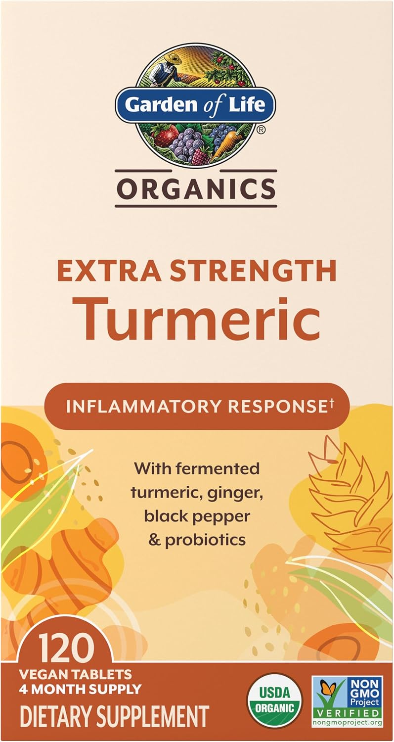 Extra strength turmeric supplement with curcumin
