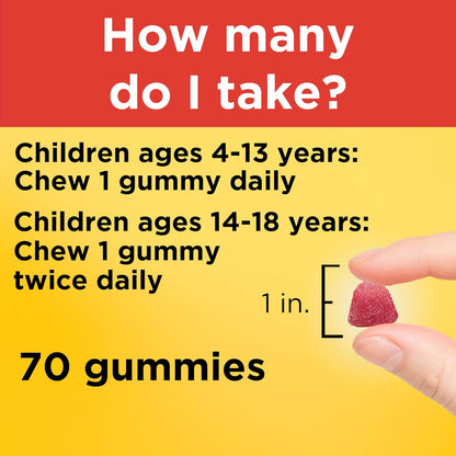 Gluten free Nature Made kids multivitamin supplement