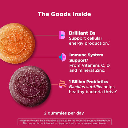 OLLY gummy vitamins for digestive and immune support
