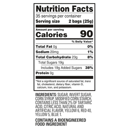 Soft chewy Sour Patch Kids candy in bulk bag