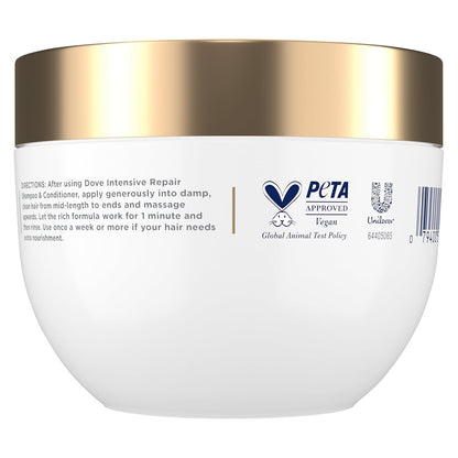 Dove 10-in-1 serum mask for dry damaged hair