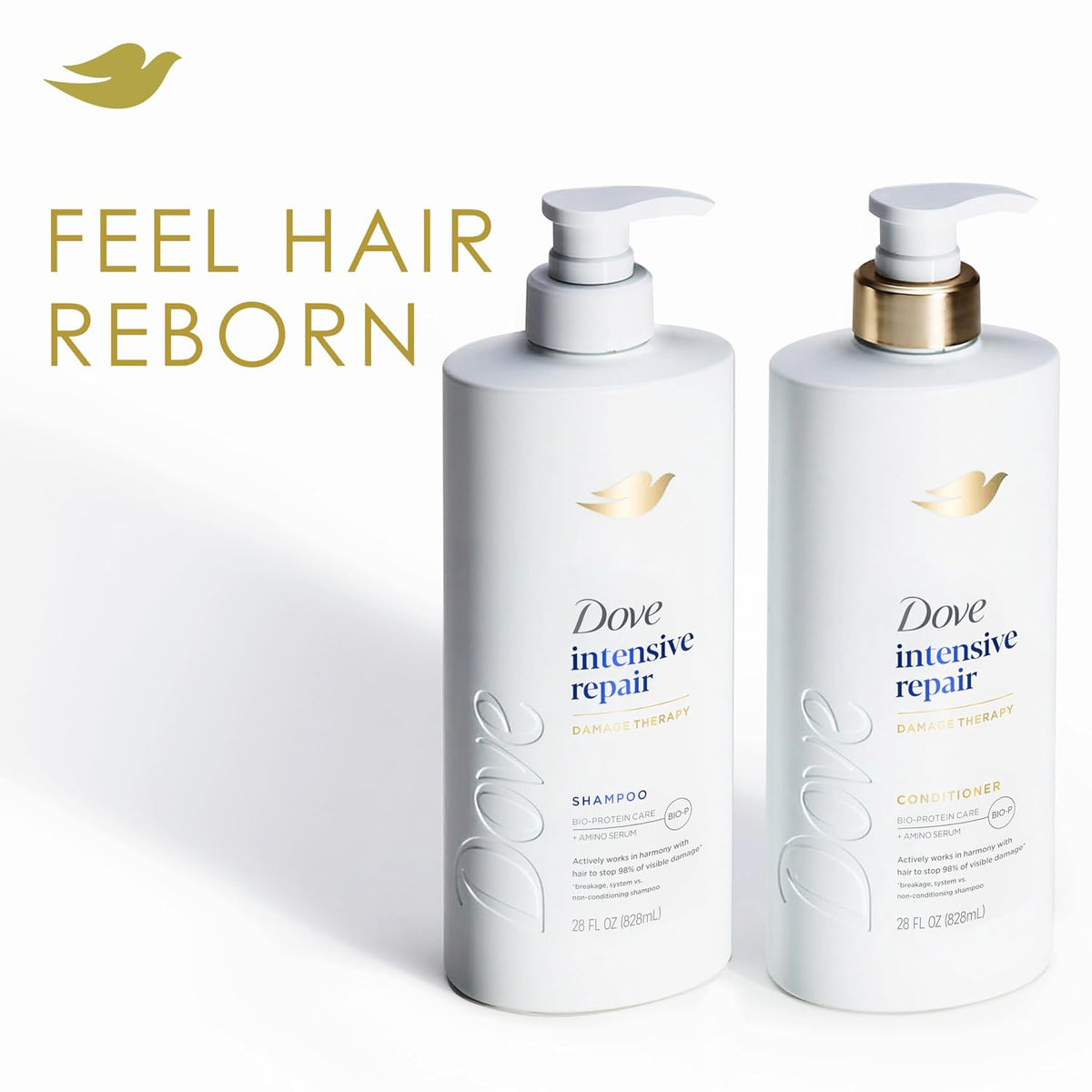 Dove Advanced Damage Therapy conditioner bottle