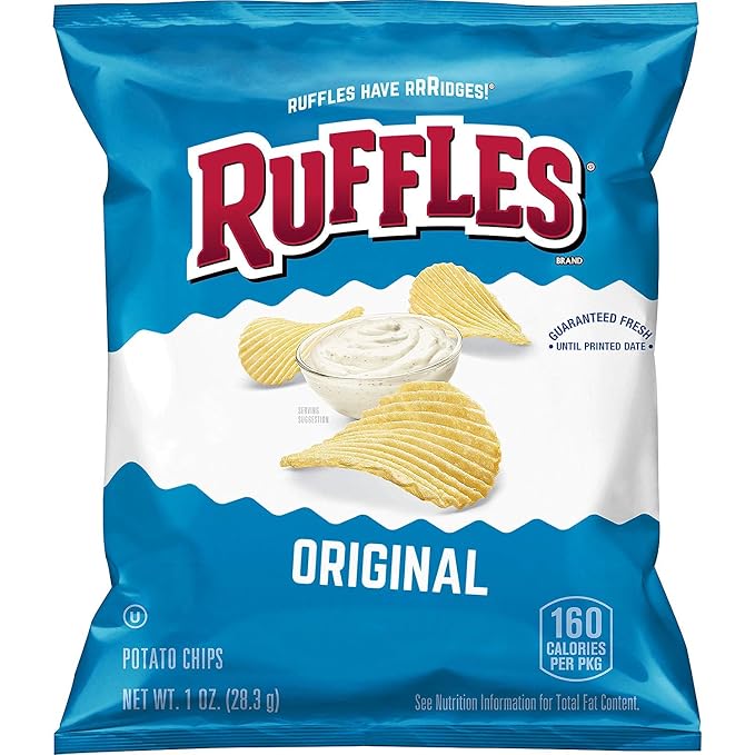 Ruffles Original potato chips 40-pack