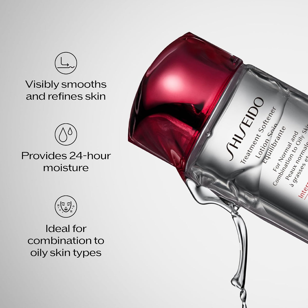 Shiseido softener for combination skin