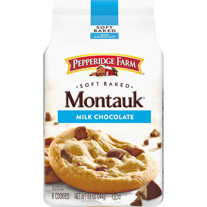 Soft baked milk chocolate chunk cookies by Pepperidge Farm