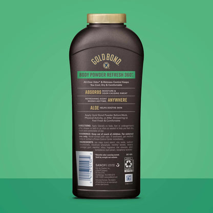 Gold Bond cooling body powder for daily hygiene