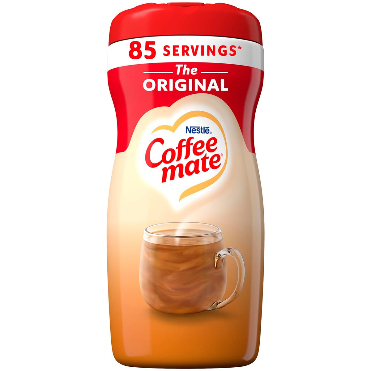 Coffee Mate non-dairy coffee creamer powder bottle