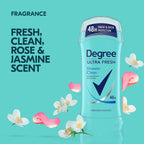 Degree Ultra Fresh women's deodorant, four 2.6 oz sticks