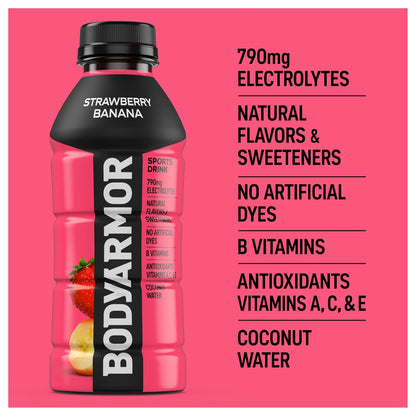 BODYARMOR potassium electrolyte hydration drink