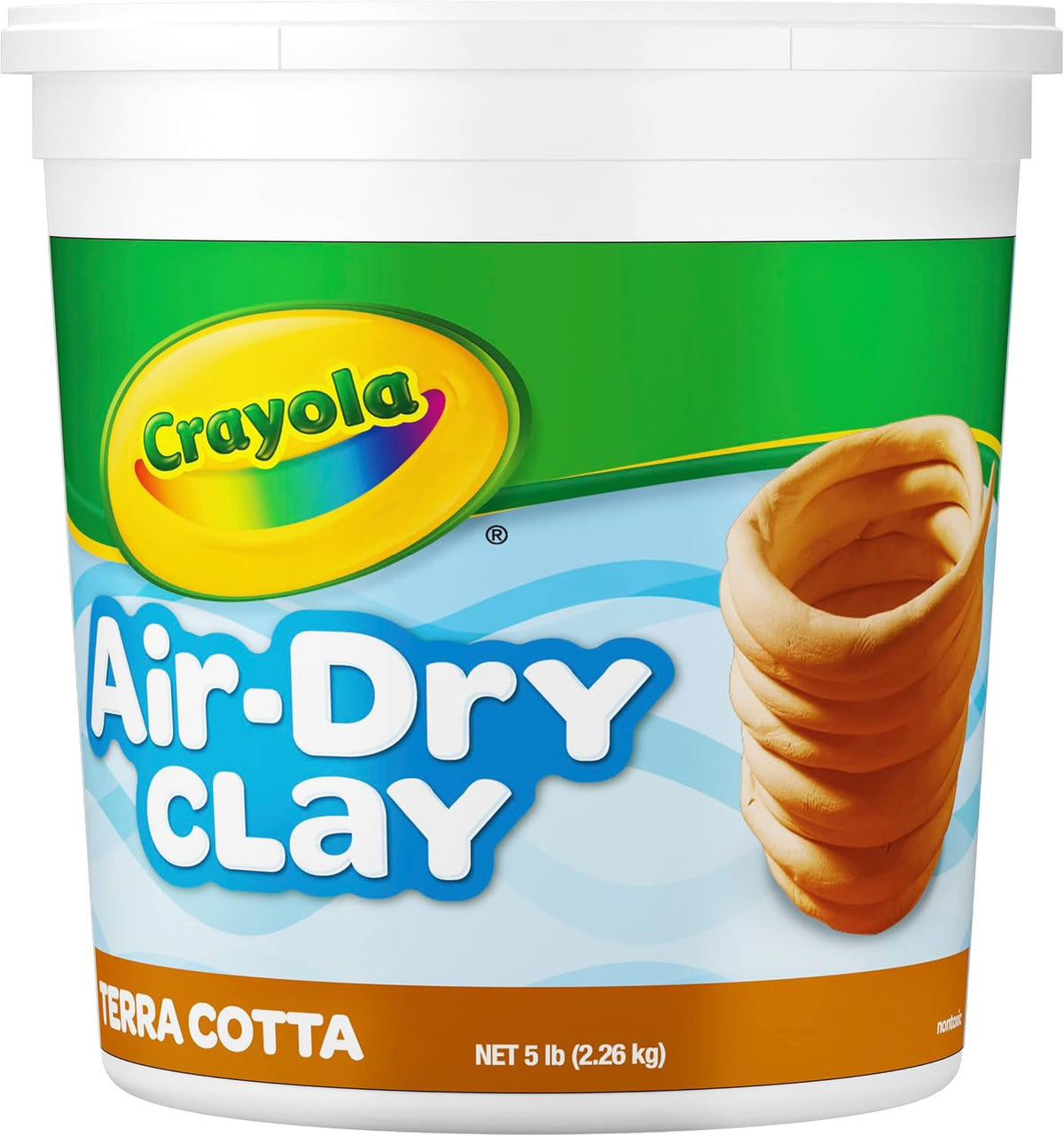 Bulk Crayola clay for molding and shaping