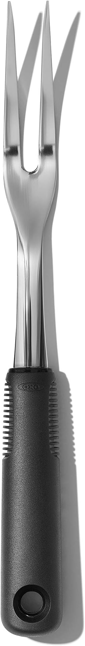 OXO stainless steel carving fork with two tines