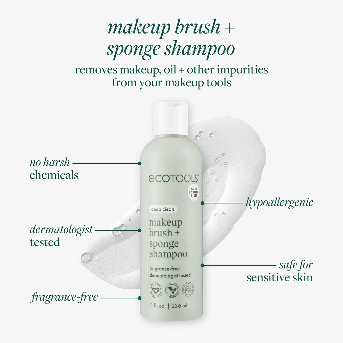 EcoTools vegan brush cleanser for makeup tools
