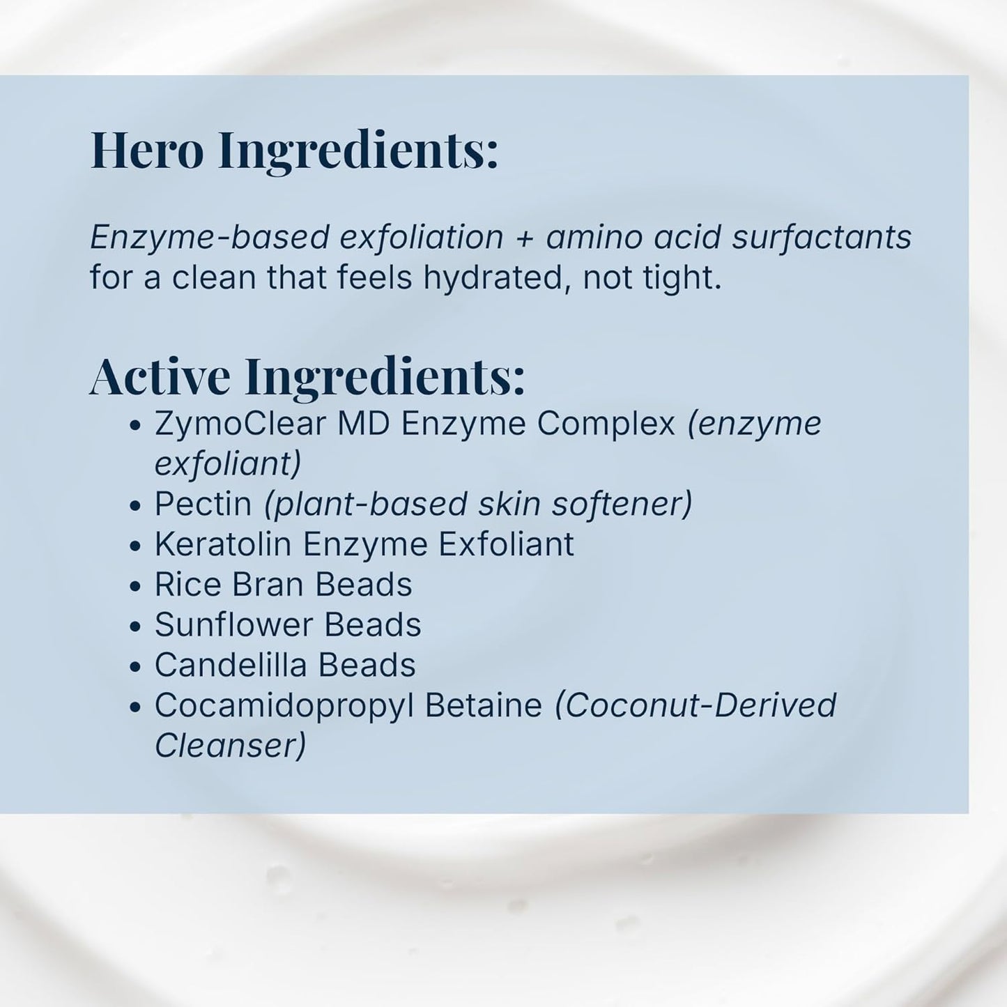 Pause & Effect Gentle Enzyme Face Cleanser for Dry, Sensitive Skin — Hydrating Cream Face Wash with Green Tea, Removes Makeup and Sunscreen, for Menopausal Skin, Women 40 Plus, 240ml
