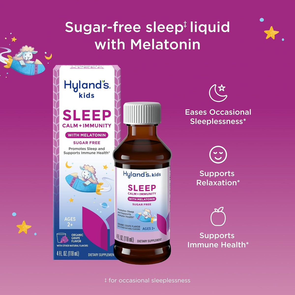 Hyland's Kids Sleep Calm Immunity liquid supplement