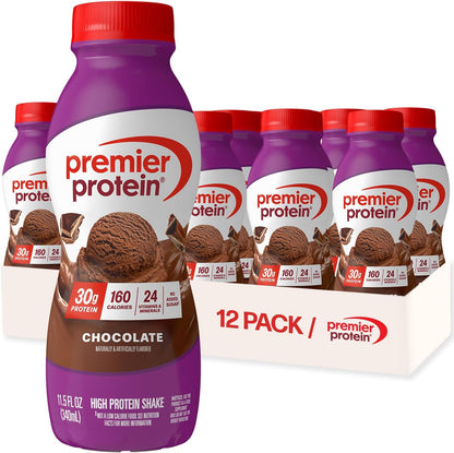 Premier Protein 30g high protein shake bottles