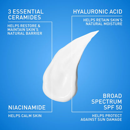 CeraVe fragrance-free face moisturizer sunscreen