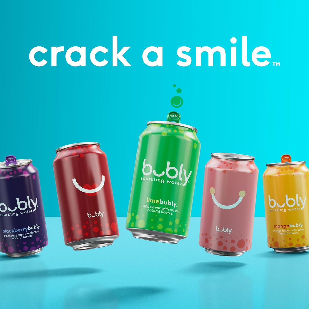 Bubly lime carbonated water 8 pack