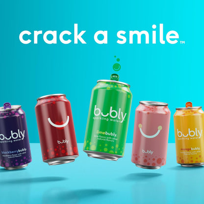 Bubly cherry carbonated water 8 pack