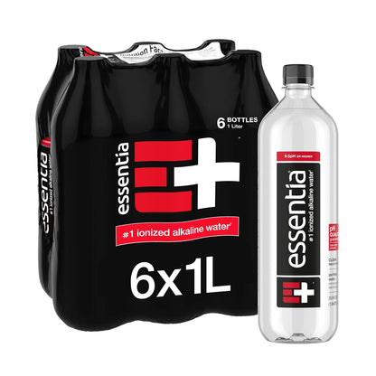 Essentia 9.5 plus pH alkaline water bottles