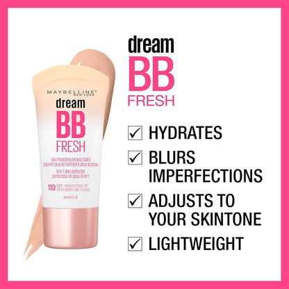 Oil-free Maybelline BB cream with sheer tint coverage