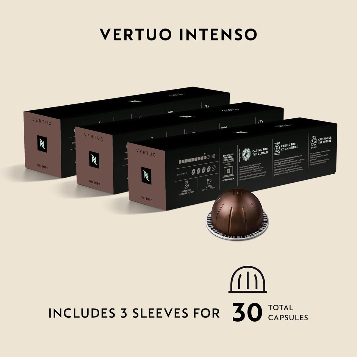 Visit the Nespresso Store — Nespresso Vertuo, Discovery Variety Pack, 50-Count Coffee and Espresso Pods - product image 75