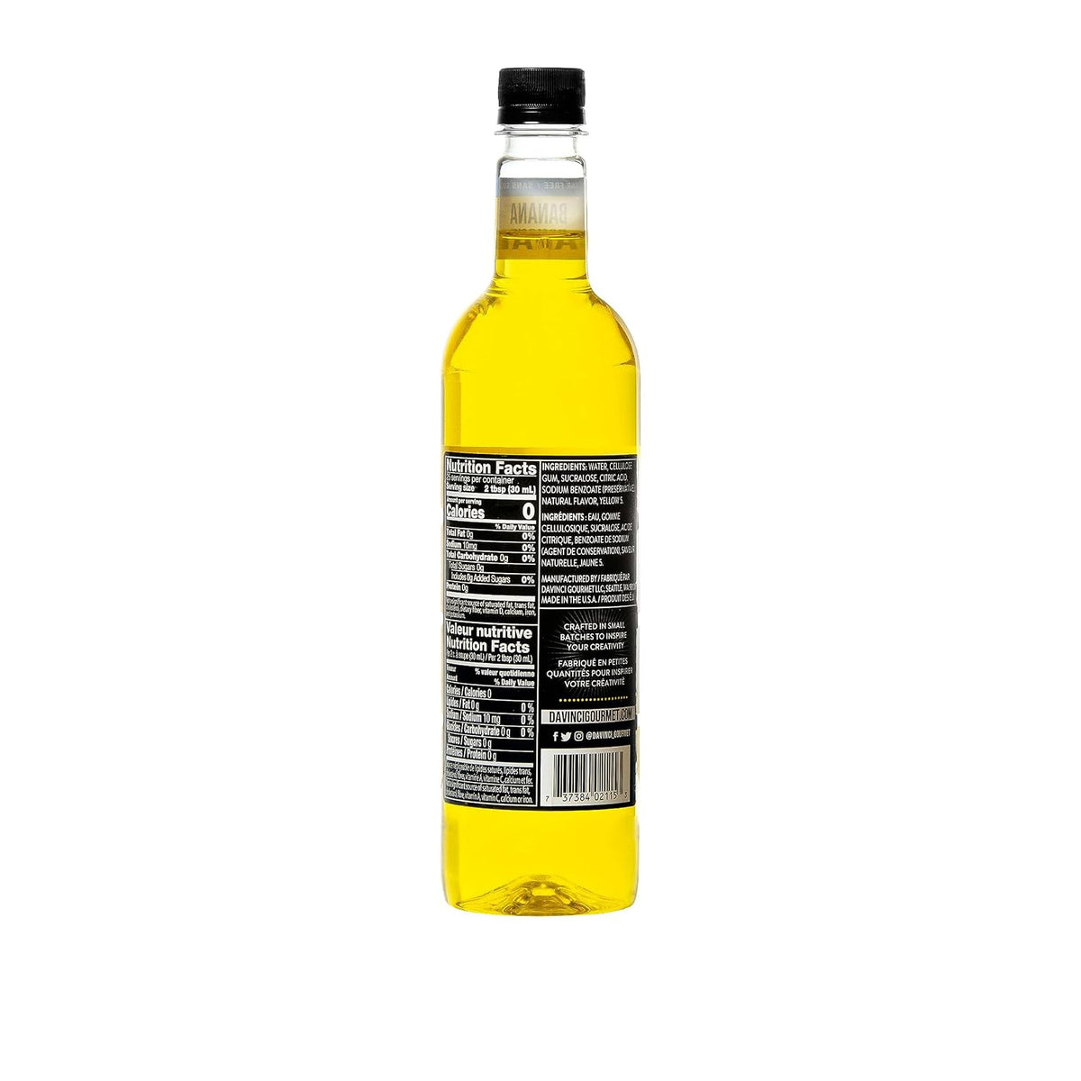 DaVinci Gourmet syrup for coffee tea and cocktails