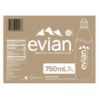 750 ml evian still water bottle for on the go hydration
