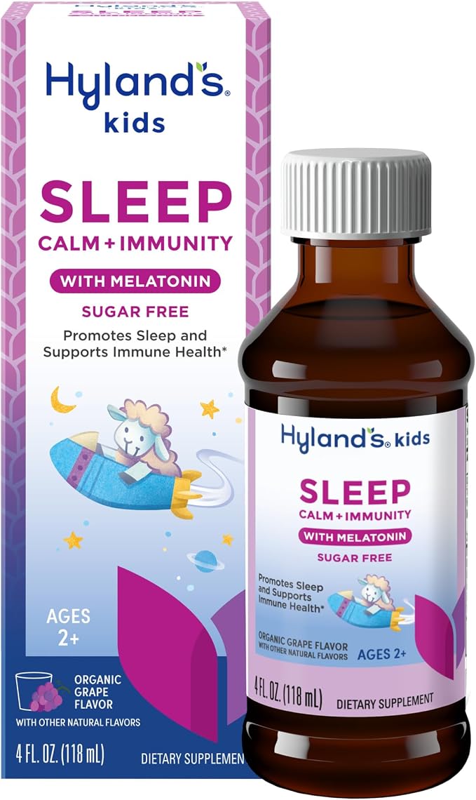 Hyland's Kids Melatonin Sleep Immune Support 4 oz bottle