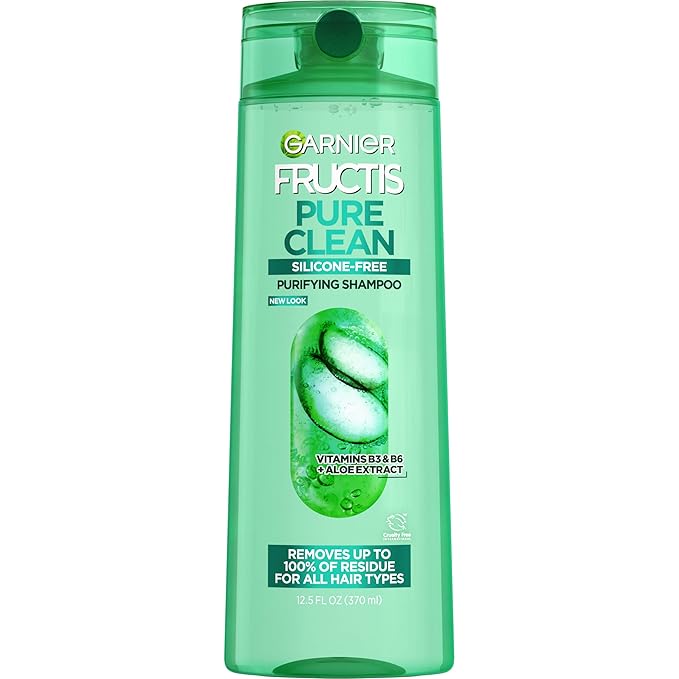 Garnier Fructis Pure Clean Purifying Shampoo 12.5 fl oz bottle