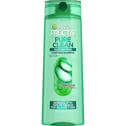 Garnier Fructis Pure Clean Purifying Shampoo 12.5 fl oz bottle