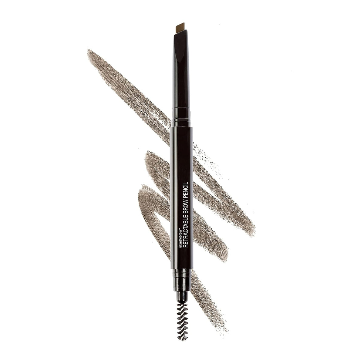 dual-sided brow pencil with spoolie brush