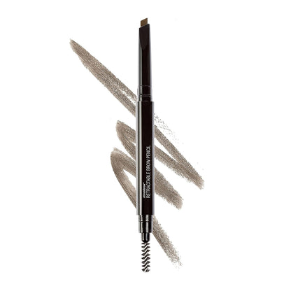 dual-sided brow pencil with spoolie brush