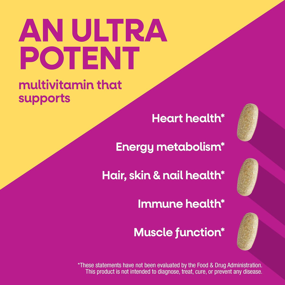 Nature's Way daily women's multivitamin gluten free tablets