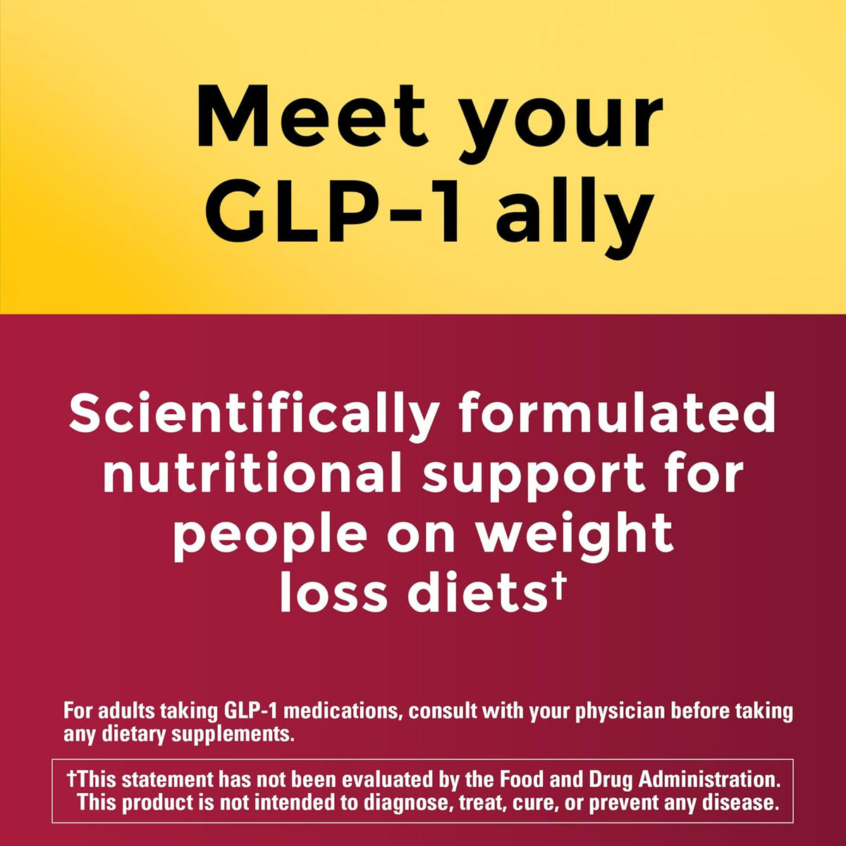 Nature Made companion health pack supplement facts view