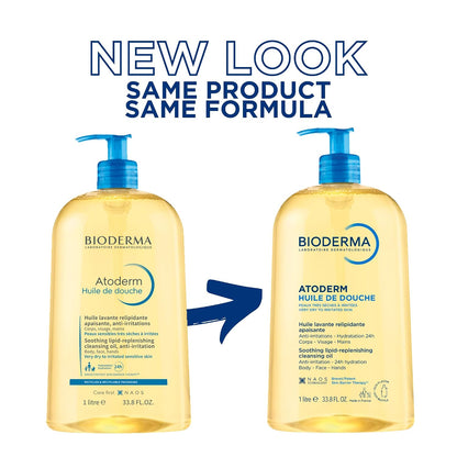 Nourishing cleansing oil for dry sensitive skin