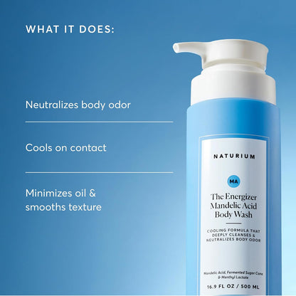 Naturium Mandelic Acid Body Wash product packaging