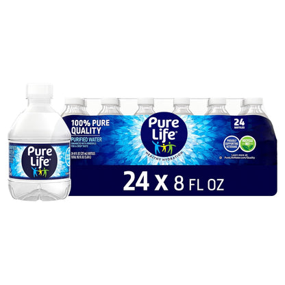 Pure Life mini 8 fl oz purified water bottles