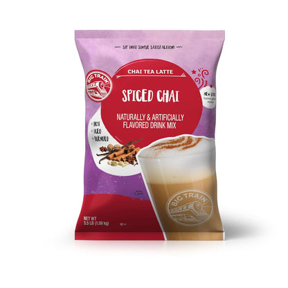 Big Train chai latte mix with bold spiced flavor