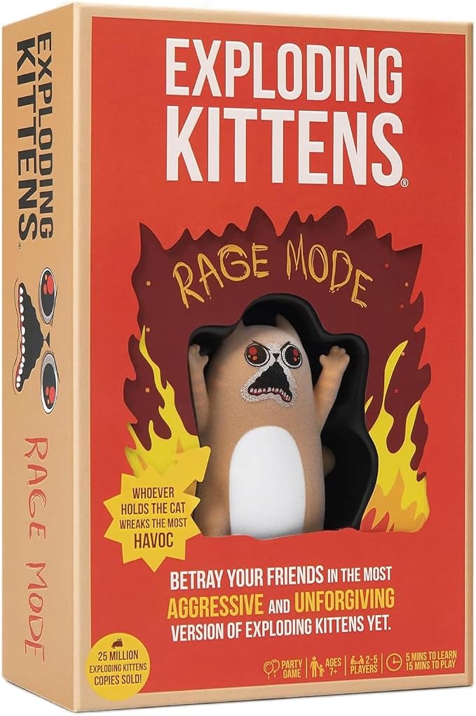 Funny kids card game Exploding Kittens Original