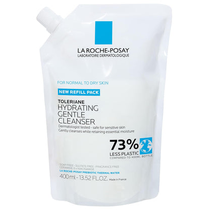 La Roche-Posay hydrating gentle face cleanser bottle
