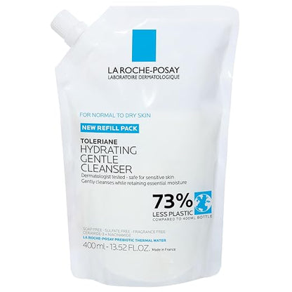 La Roche-Posay Toleriane Hydrating Gentle Facial Cleanser with niacinamide